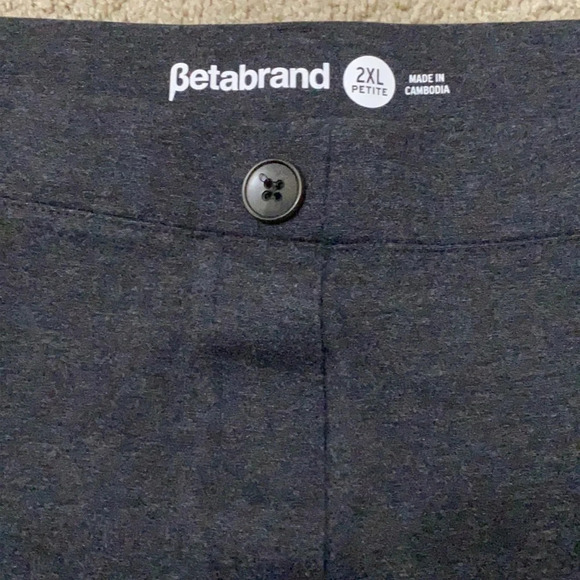 Betabrand Dress Pant Yoga Pant Straight-Leg class - Picture 10 of 16